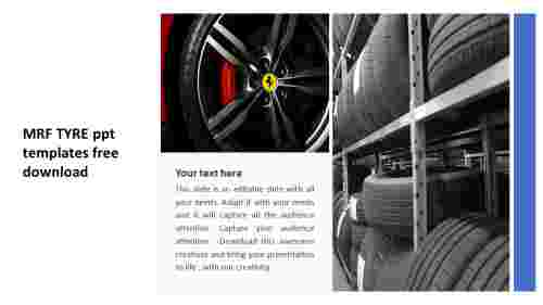 MRF tyre ppt templates free download